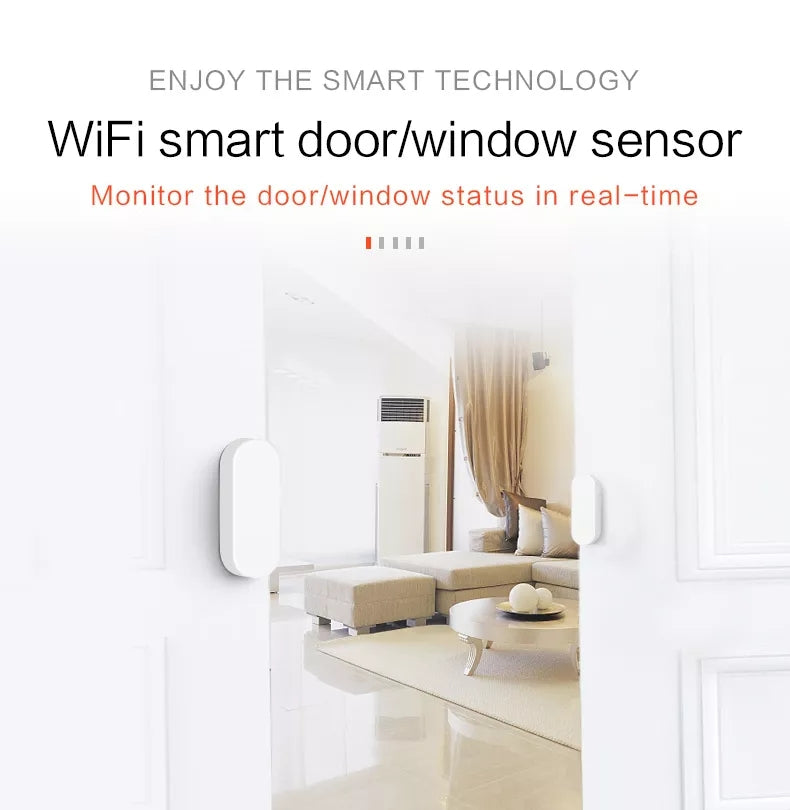 Sensor Magnético de Puerta Smart Wi-Fi