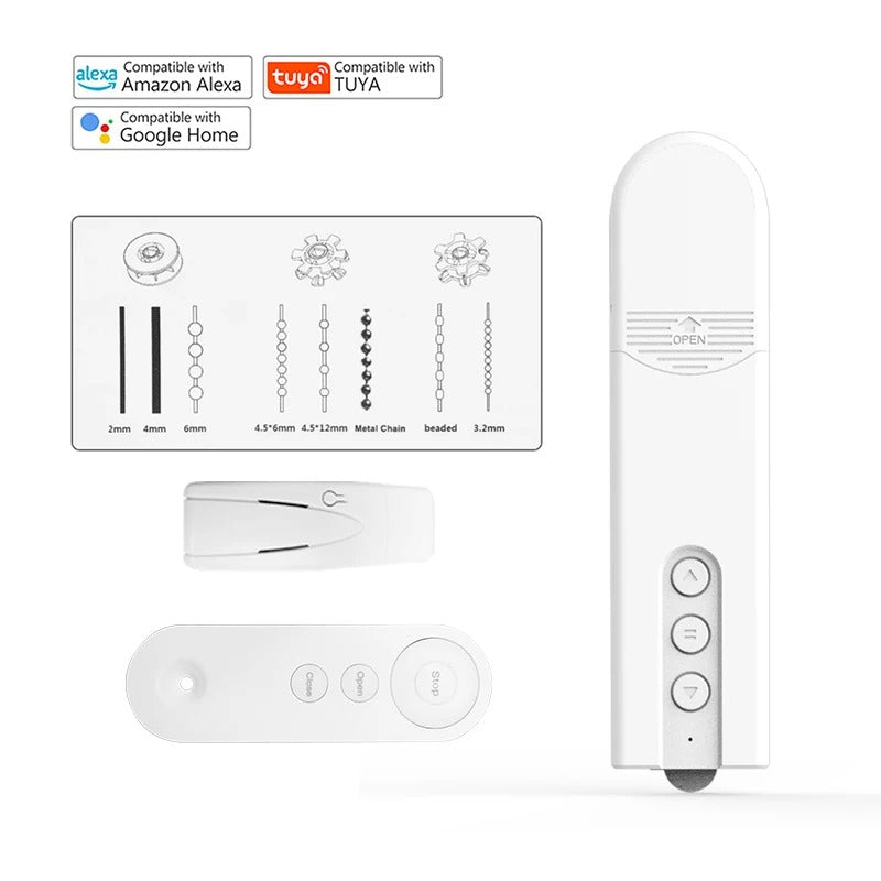 Motor Smart para Cortina Roller Medianas a Pequeñas- Tuya Smart